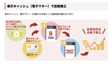 【20250120】楽天証券における楽天キャッシュからの引き落とし日についてのメモ